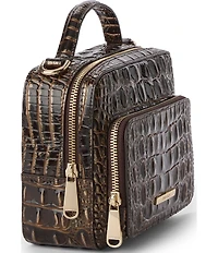 BRAHMIN Melbourne Collection Chocolate Tori Crossbody Bag