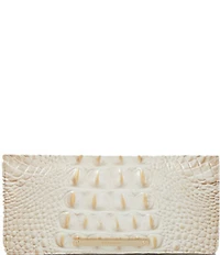 BRAHMIN Melbourne Collection Contour Crocodile-Embossed Ady Wallet