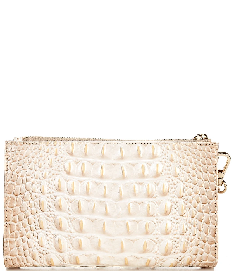 BRAHMIN Melbourne Collection Contour Daisy Wristlet