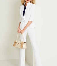 BRAHMIN Melbourne Collection Dayan Contour East-West Satchel Bag