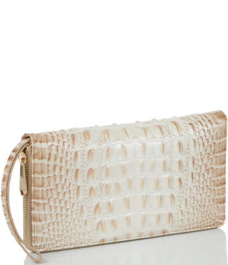 BRAHMIN Melbourne Collection Contour Skyler Travel Wristlet