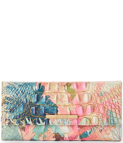 BRAHMIN Melbourne Collection Coral Reef Cordelia Wallet