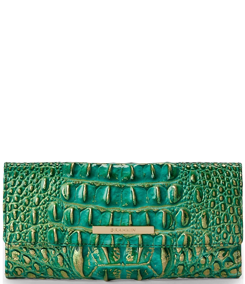 BRAHMIN Melbourne Collection Cordelia Jungle Jewel Wallet