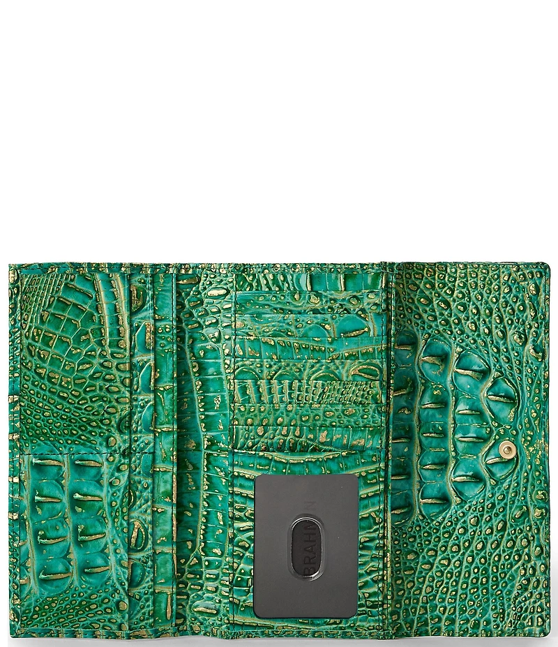 BRAHMIN Melbourne Collection Cordelia Jungle Jewel Wallet