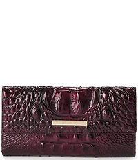 BRAHMIN Melbourne Collection Cordelia Oxblood Wallet