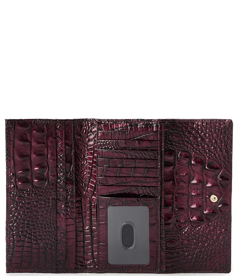 BRAHMIN Melbourne Collection Cordelia Oxblood Wallet