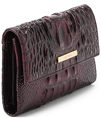 BRAHMIN Melbourne Collection Cordelia Oxblood Wallet