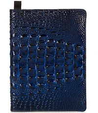 BRAHMIN Melbourne Collection Crocodile Embossed Leather Journal