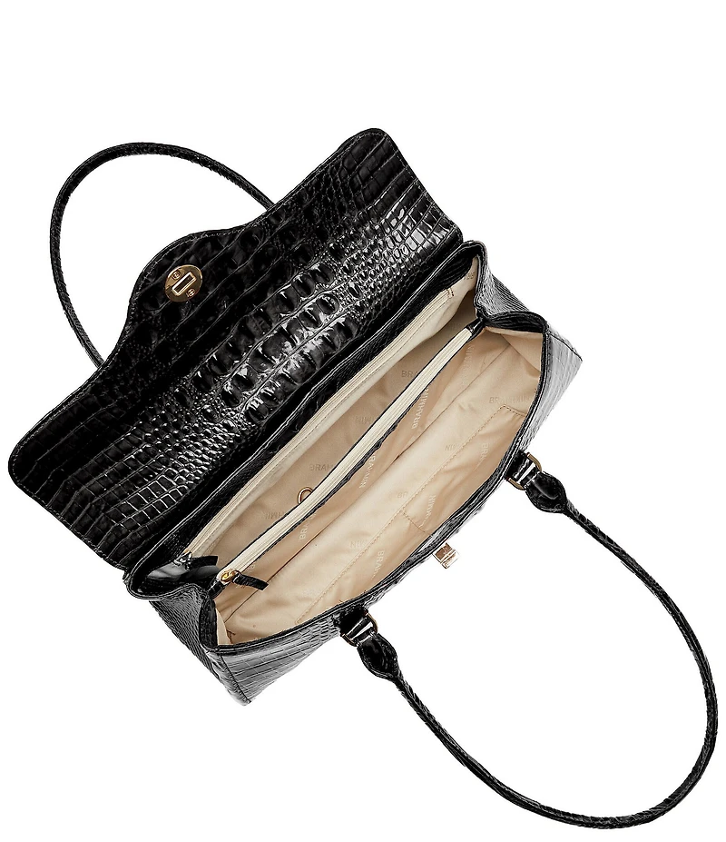 BRAHMIN Melbourne Collection Dayan East West Satchel Bag