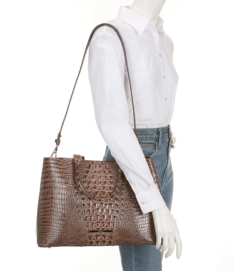 BRAHMIN Melbourne Collection Denise Satchel Bag