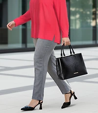 BRAHMIN Melbourne Collection Denise Satchel Bag