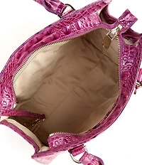 BRAHMIN Melbourne Collection Dewberry Cami Satchel Bag