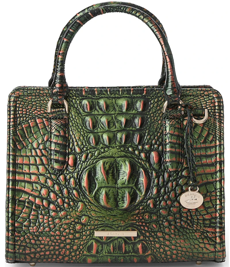 BRAHMIN Melbourne Collection Dewberry Cami Satchel Bag