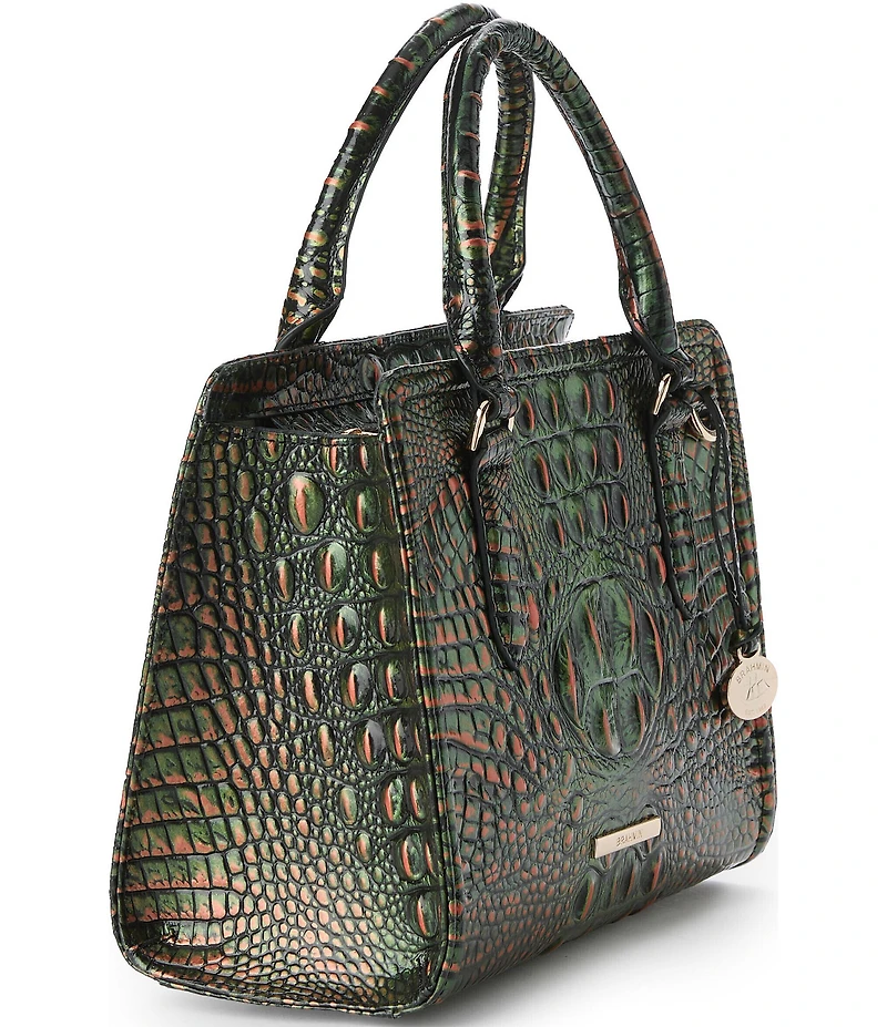 BRAHMIN Melbourne Collection Dewberry Cami Satchel Bag