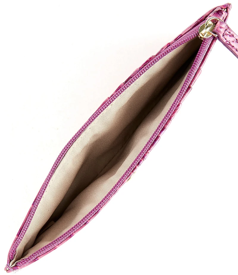 BRAHMIN Melbourne Collection Dewberry Credit Card Wallet