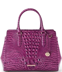BRAHMIN Melbourne Collection Dewberry Small Finley Satchel Bag