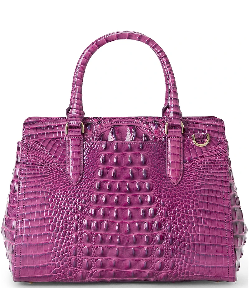 BRAHMIN Melbourne Collection Dewberry Small Finley Satchel Bag