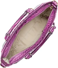 BRAHMIN Melbourne Collection Dewberry Small Lena Satchel Bag
