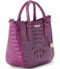 BRAHMIN Melbourne Collection Dewberry Small Lena Satchel Bag
