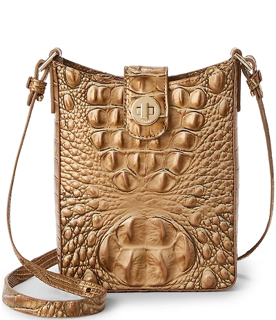 BRAHMIN Melbourne Collection Driftwood Marley Crossbody Bag