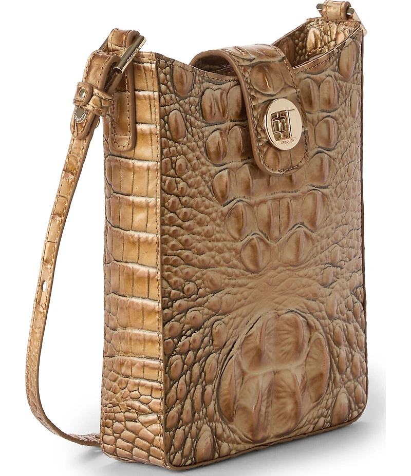 BRAHMIN Melbourne Collection Driftwood Marley Crossbody Bag