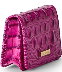 BRAHMIN Melbourne Collection Electric Fuchsia Clementine Small Wallet