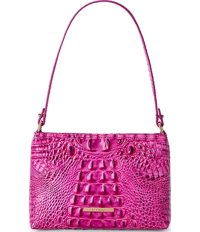 BRAHMIN Melbourne Collection Electric Fuchsia Lorelei Shoulder Bag