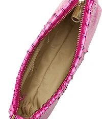 BRAHMIN Melbourne Collection Electric Fuchsia Lorelei Shoulder Bag