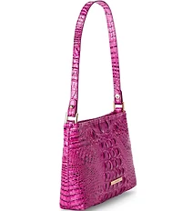 BRAHMIN Melbourne Collection Electric Fuchsia Lorelei Shoulder Bag