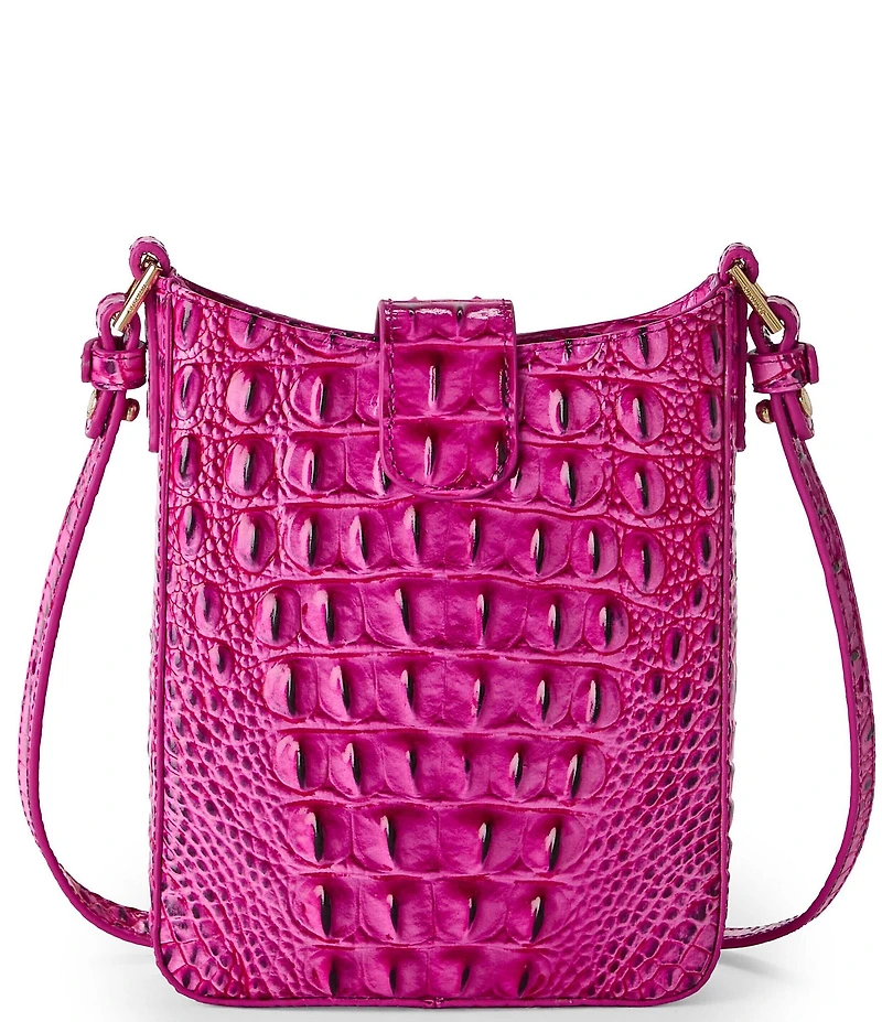 BRAHMIN Melbourne Collection Electric Fuchsia Marley Crossbody Bag
