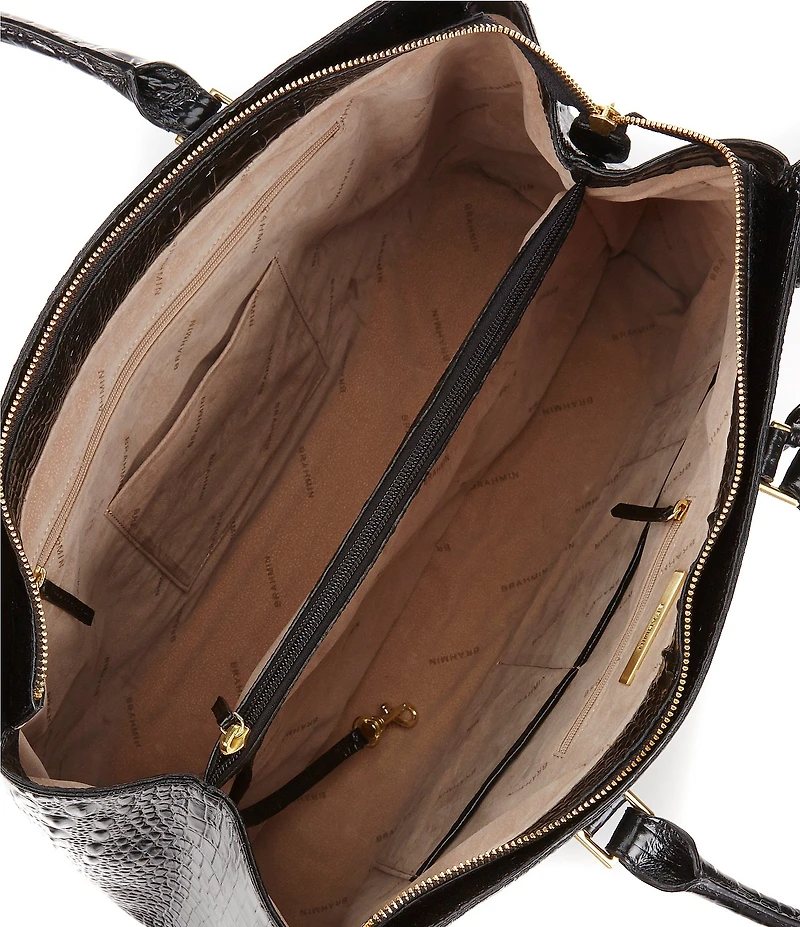 BRAHMIN Melbourne Collection Finley Carryall Satchel Bag