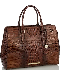 BRAHMIN Melbourne Collection Finley Carryall Satchel Bag