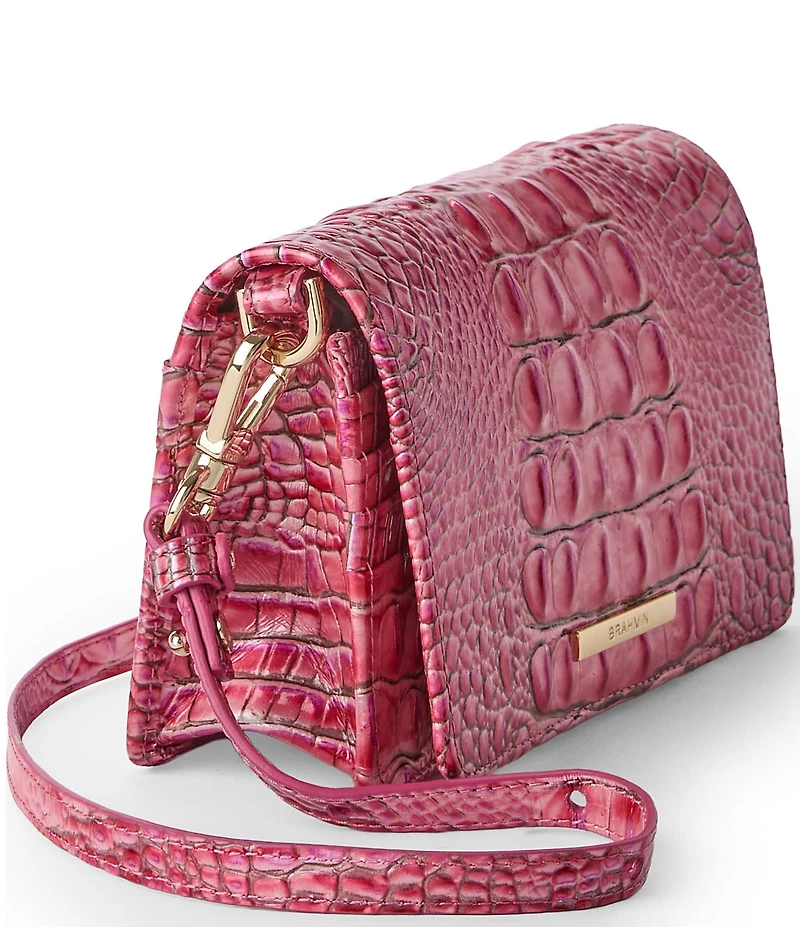 BRAHMIN Melbourne Collection French Rose Minutte Crossbody Bag