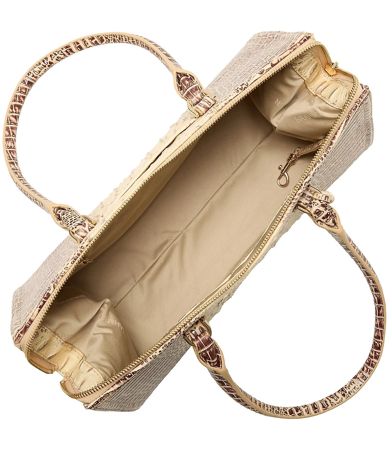 BRAHMIN Melbourne Collection Ginger Sophia Satchel Bag