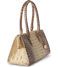 BRAHMIN Melbourne Collection Ginger Sophia Satchel Bag