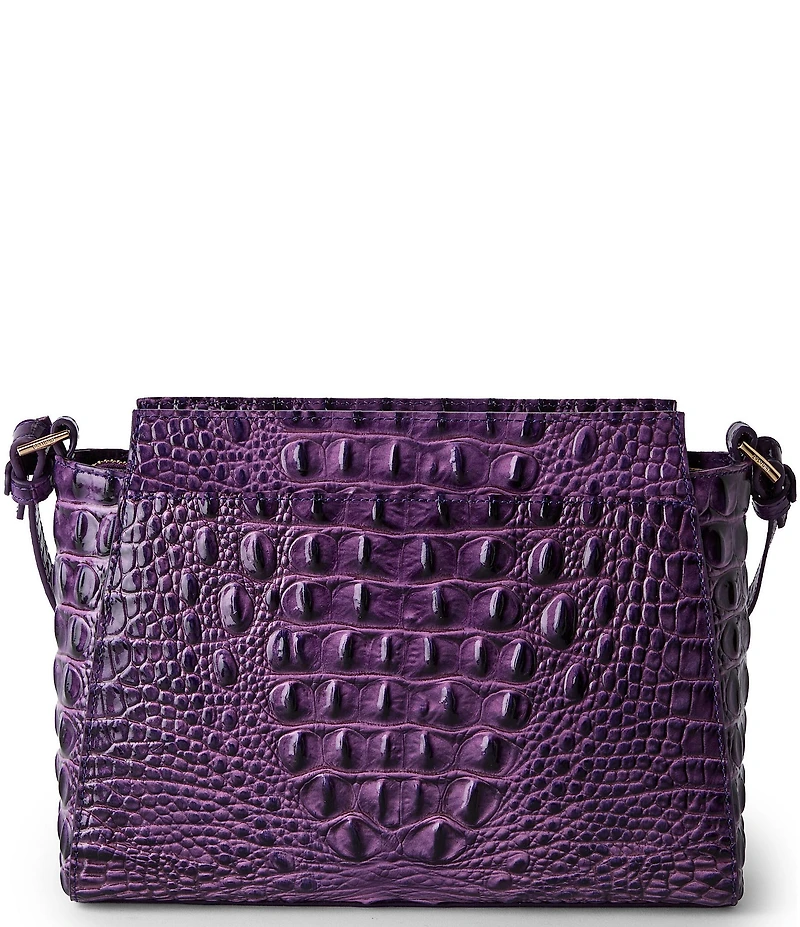 BRAHMIN Melbourne Collection Heroic Purple Hillary Crossbody Bag