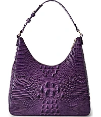 BRAHMIN Melbourne Collection Heroic Purple Tabitha Shoulder Bag
