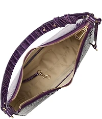 BRAHMIN Melbourne Collection Heroic Purple Tabitha Shoulder Bag