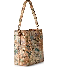 BRAHMIN Melbourne Collection Hill Garden Celina Bucket Bag