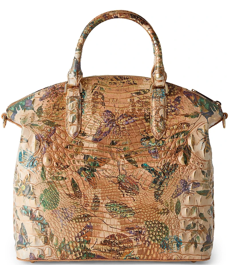 BRAHMIN Melbourne Collection Large Duxbury Butterfly Satchel Bag