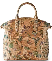 BRAHMIN Melbourne Collection Large Duxbury Butterfly Satchel Bag