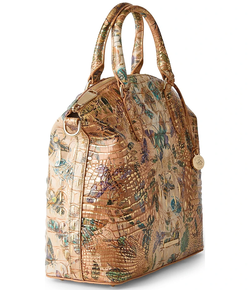 BRAHMIN Melbourne Collection Large Duxbury Butterfly Satchel Bag