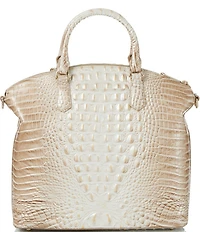 BRAHMIN Melbourne Collection Large Duxbury Contour Satchel Bag
