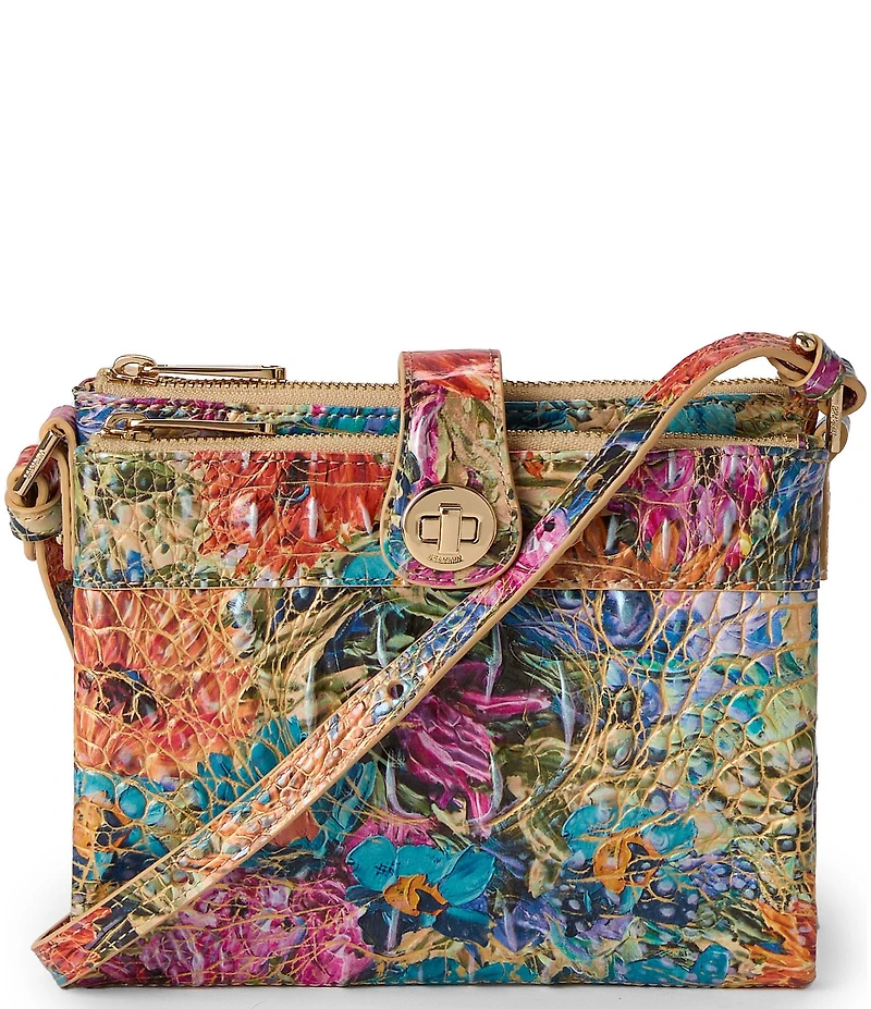 BRAHMIN Melbourne Collection Lasso Mina Compact Crossbody Bag