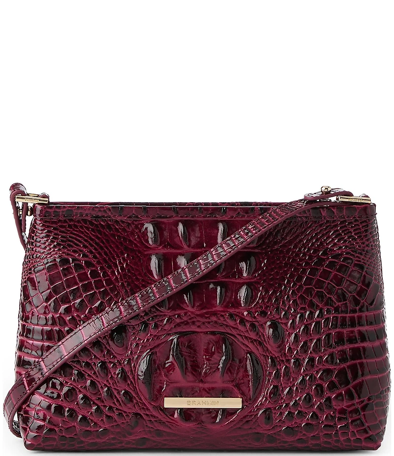 BRAHMIN Melbourne Collection Lorelei Cherry Laer Shoulder Bag