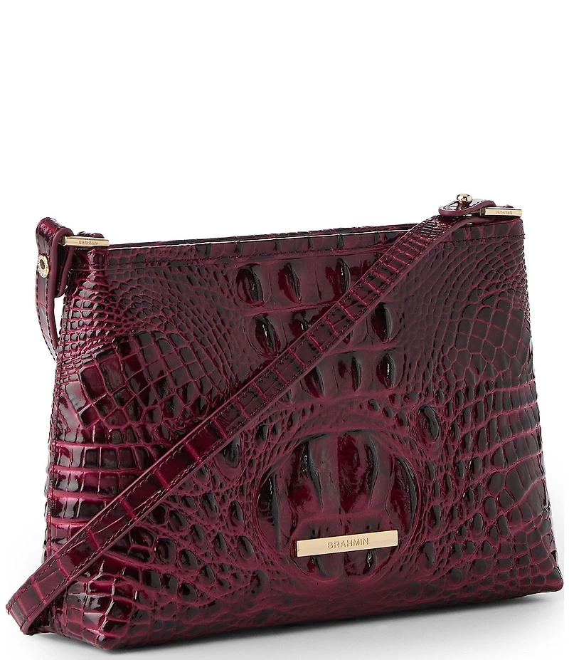 BRAHMIN Melbourne Collection Lorelei Cherry Laer Shoulder Bag