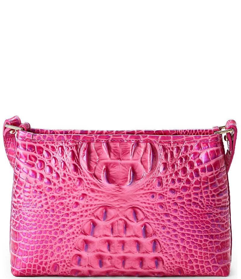 BRAHMIN Melbourne Collection Lorelei Phlox Pink Shoulder Bag
