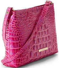 BRAHMIN Melbourne Collection Lorelei Phlox Pink Shoulder Bag