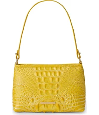 BRAHMIN Vivid Yellow Melbourne Collection Lorelei Shoulder Bag
