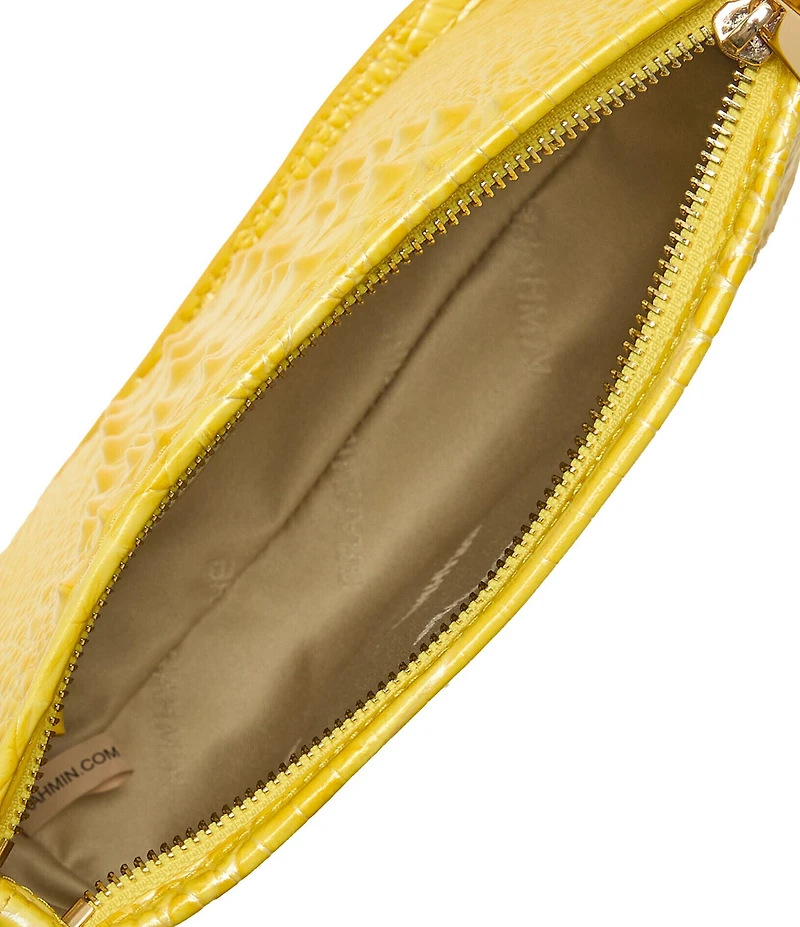 BRAHMIN Vivid Yellow Melbourne Collection Lorelei Shoulder Bag